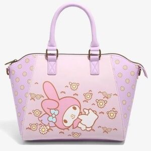 Loungefly My Melody Daisies Satchel Bag - LARGE - SO FUN!